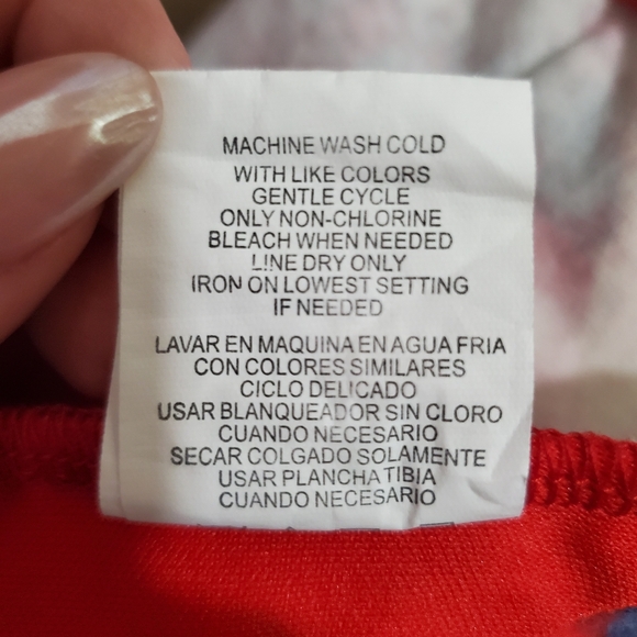 XOXO Tube Top Padded Push Up Tie Dye Y2K Vintage - Picture 9 of 10